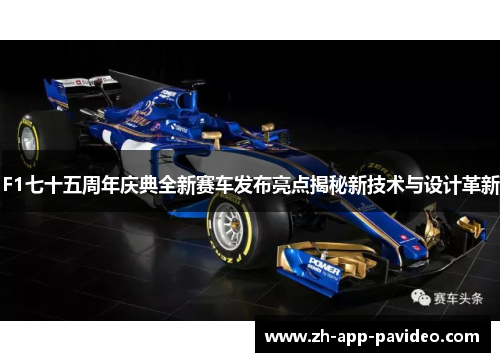 F1七十五周年庆典全新赛车发布亮点揭秘新技术与设计革新