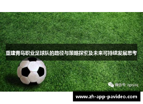 重建青岛职业足球队的路径与策略探索及未来可持续发展思考